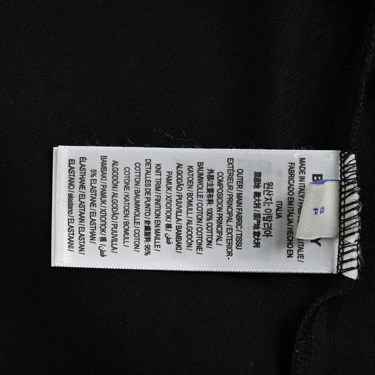 Burberry/巴宝莉 BBR 25ss 白色横条战马印花短袖