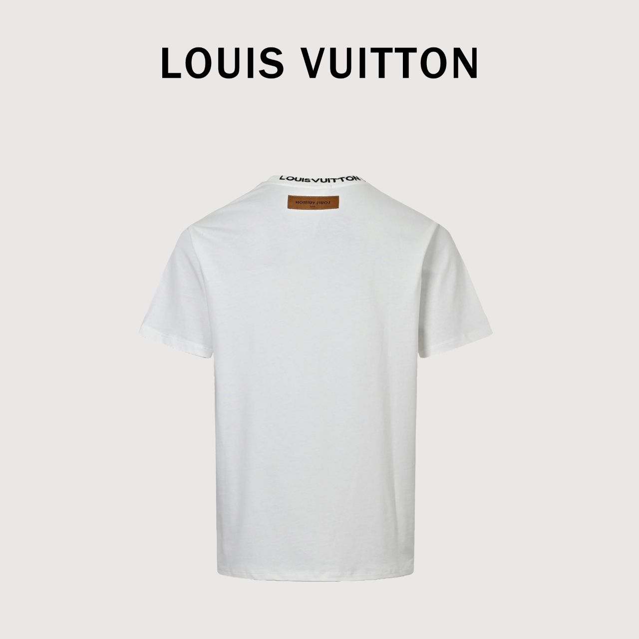 LOUIS VUITTON/路易威登LV 刺绣徽标短袖T恤