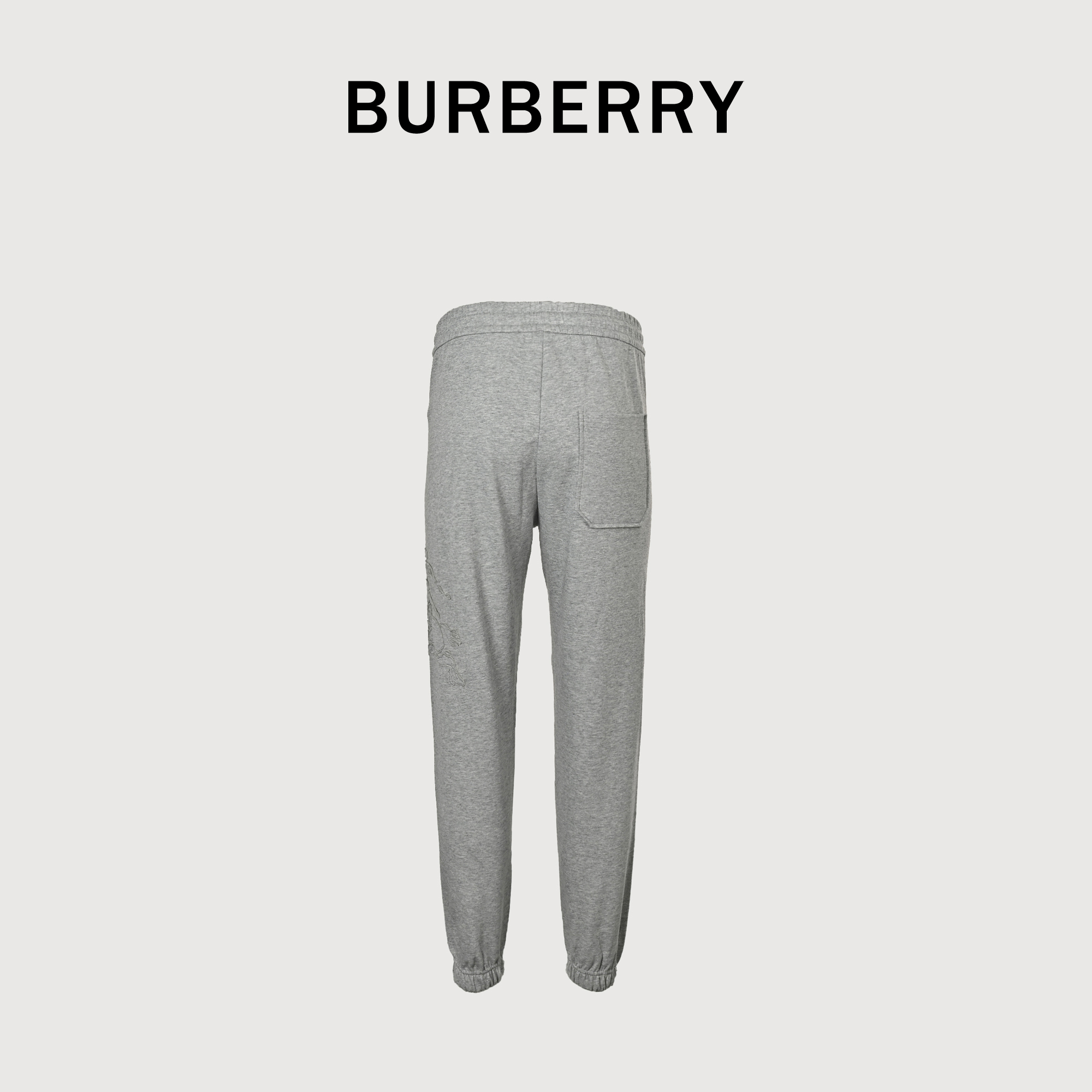 Burberry巴宝莉BBR 2025SS春夏新品 立体刺绣logo运动休闲卫裤