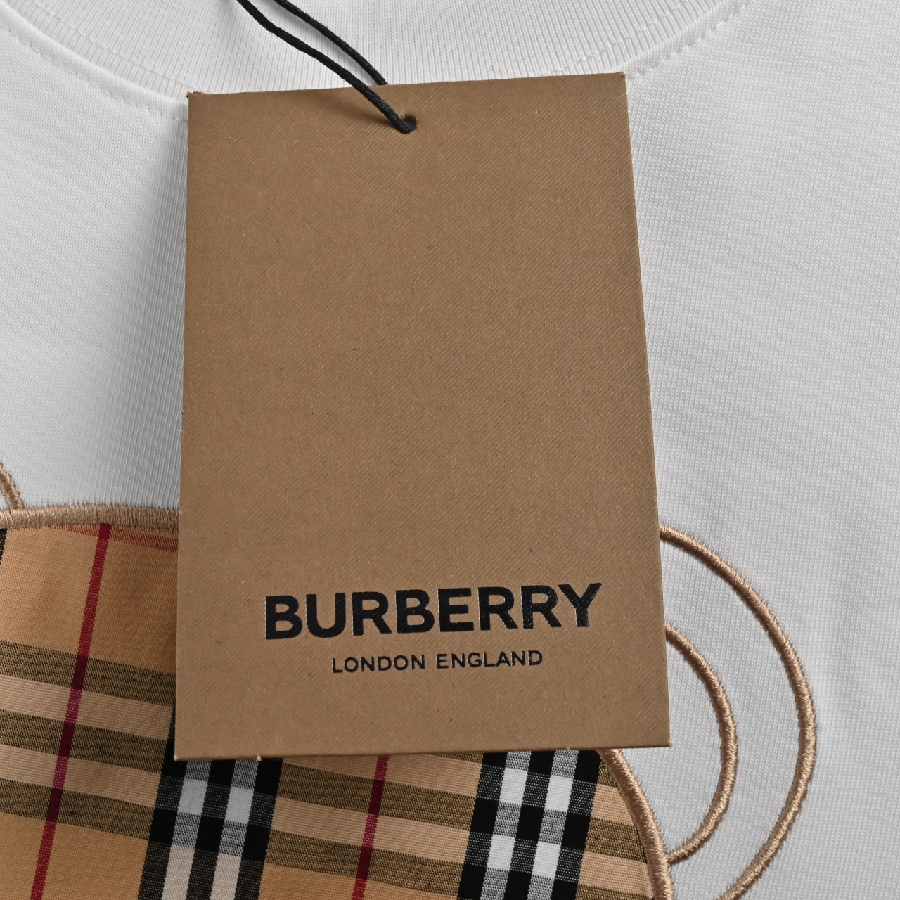 Burberry巴宝莉BBR 胸前刺绣小熊 短袖T恤