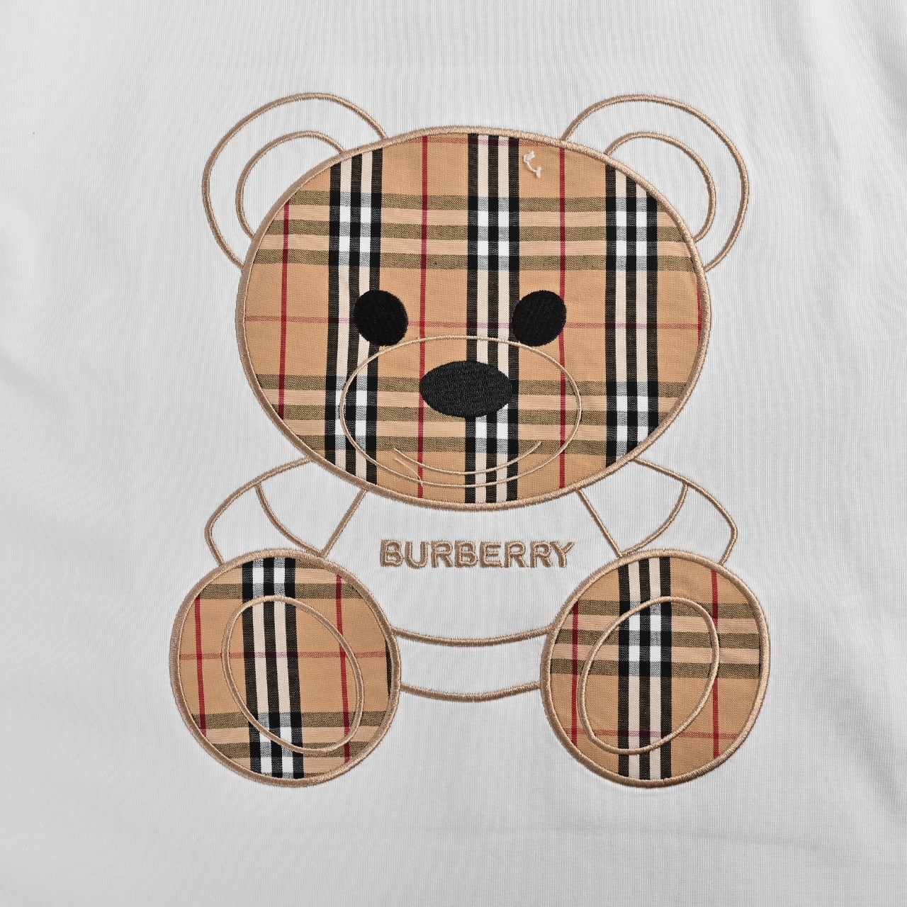 Burberry巴宝莉BBR 胸前刺绣小熊 短袖T恤