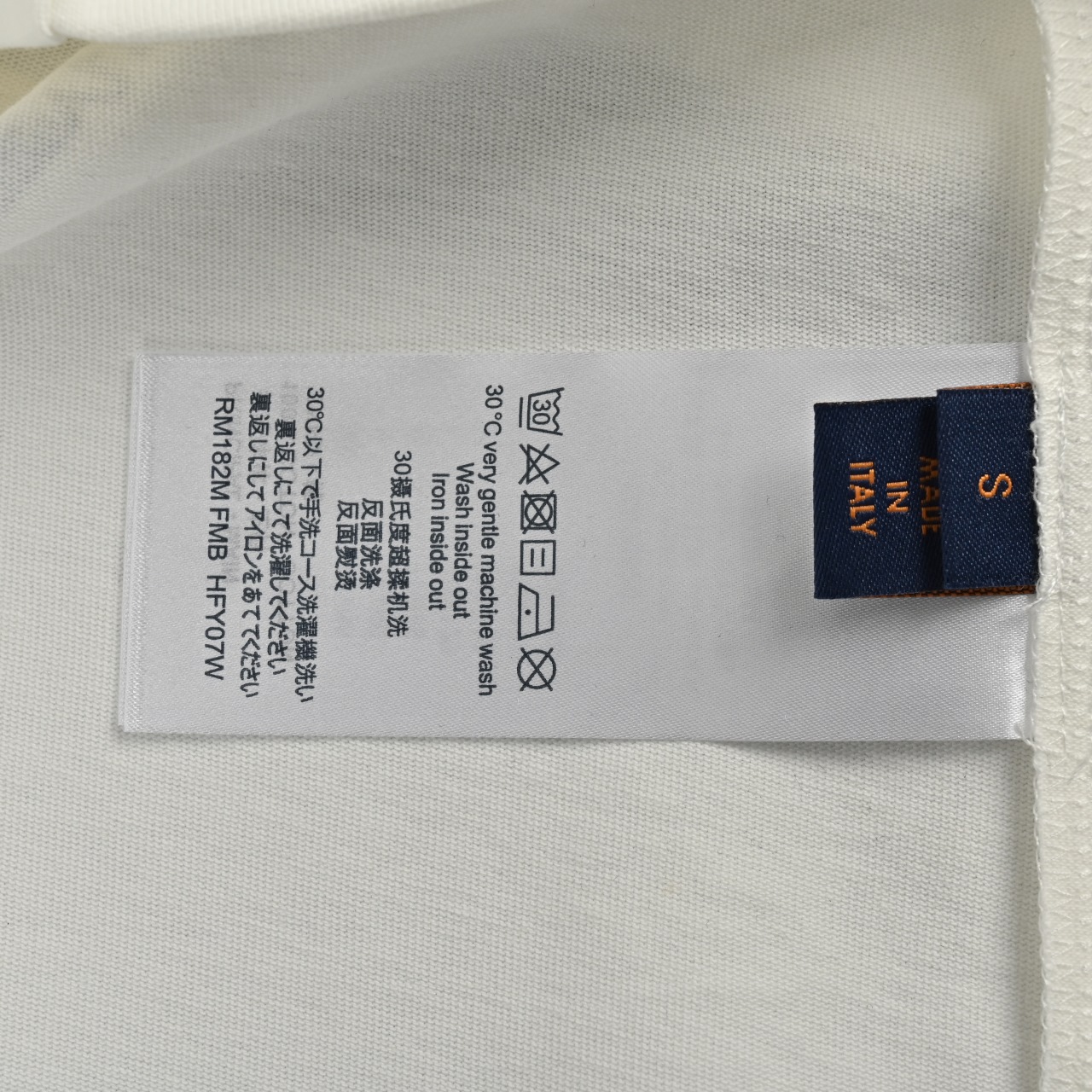 LOUIS VUITTON/路易威登LV 后背棋盘格短袖T恤