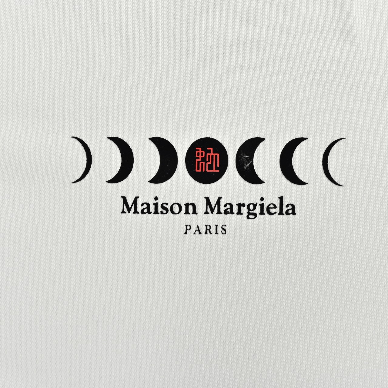 Maison Margiela马吉拉MM6 蛇年限定月相圆领短袖T恤