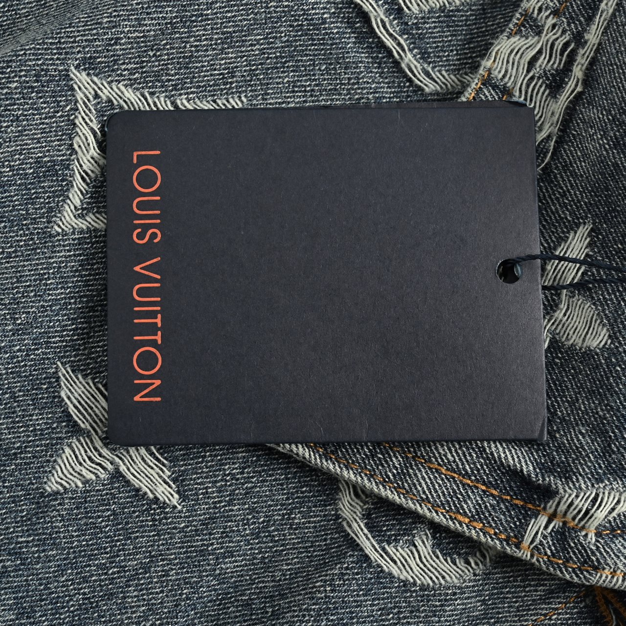 Louis Vuitton/路易威登LV 重工水洗满印刺绣提花牛仔外套