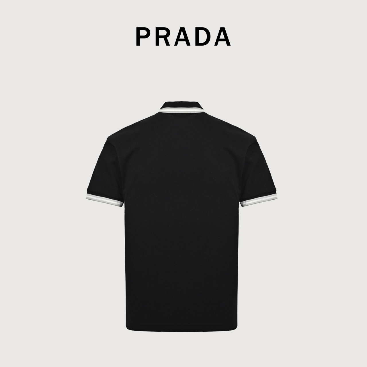 PRADA普拉达PRD 25SS 三角牌短袖POLO衫
