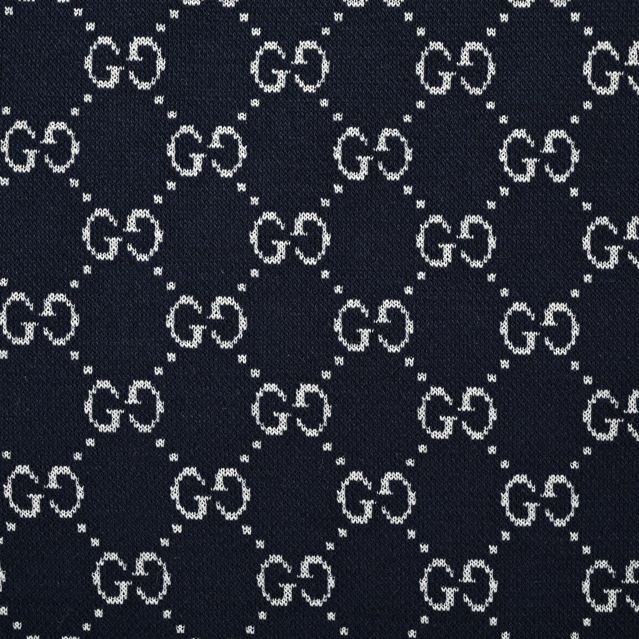 GUcci 古驰 25SS 满印提花短袖POLO衫