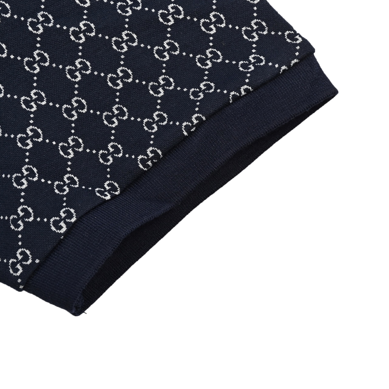 GUcci 古驰 25SS 满印提花短袖POLO衫