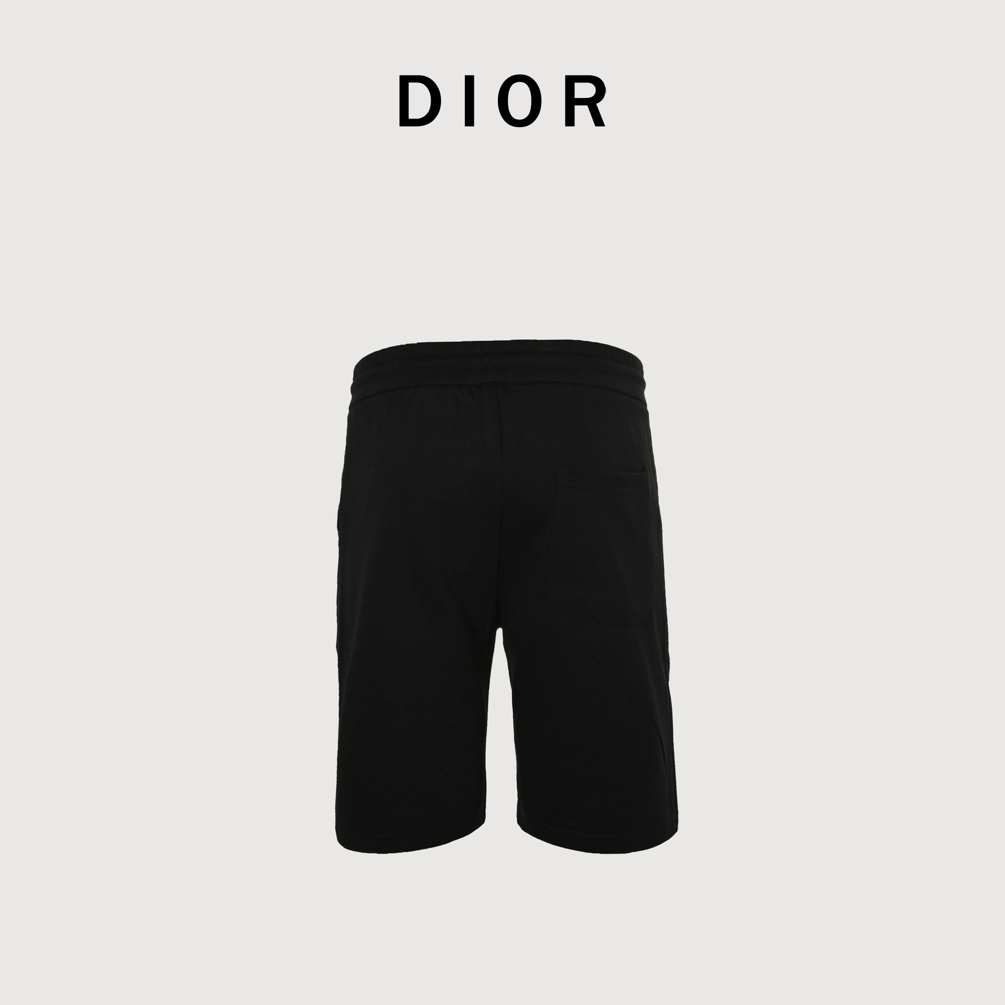 DIOR迪奥CD 刺绣涂鸦毛圈短裤