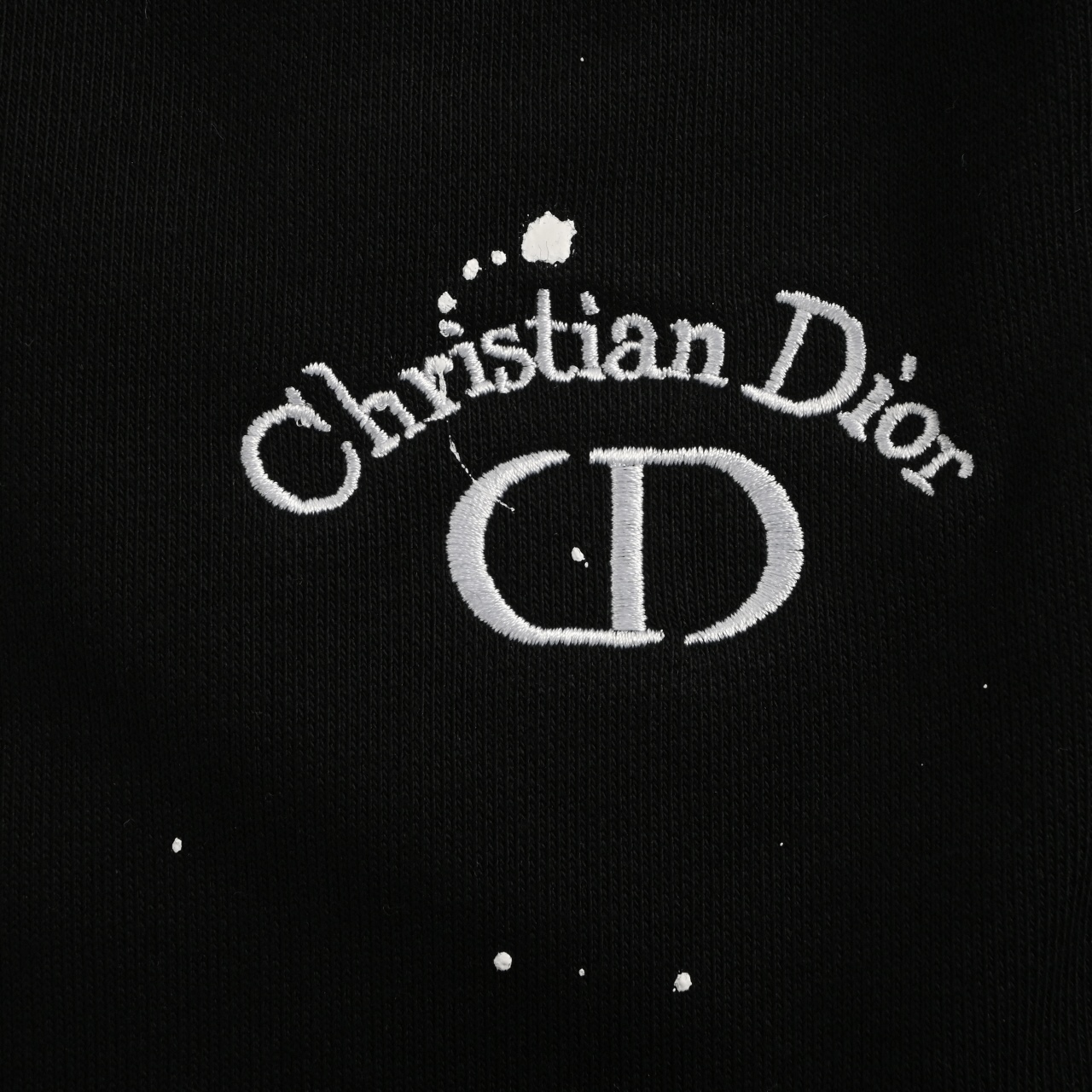 DIOR迪奥CD 刺绣涂鸦毛圈短裤