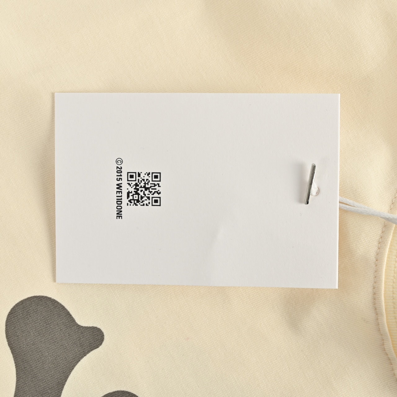 We11 done 数据款刘宇宁明星同款双面小熊植绒印花短袖T恤-Chinese UA Cheap High Quatity Brand Clothes Bags handbags Sneakers wholesale wholesaler seller from China Factory suppliers Fashion Clothing Shoes best Quality Beautiful Price We11 done 数据款刘宇宁明星同款双面小熊植绒印花短袖T恤