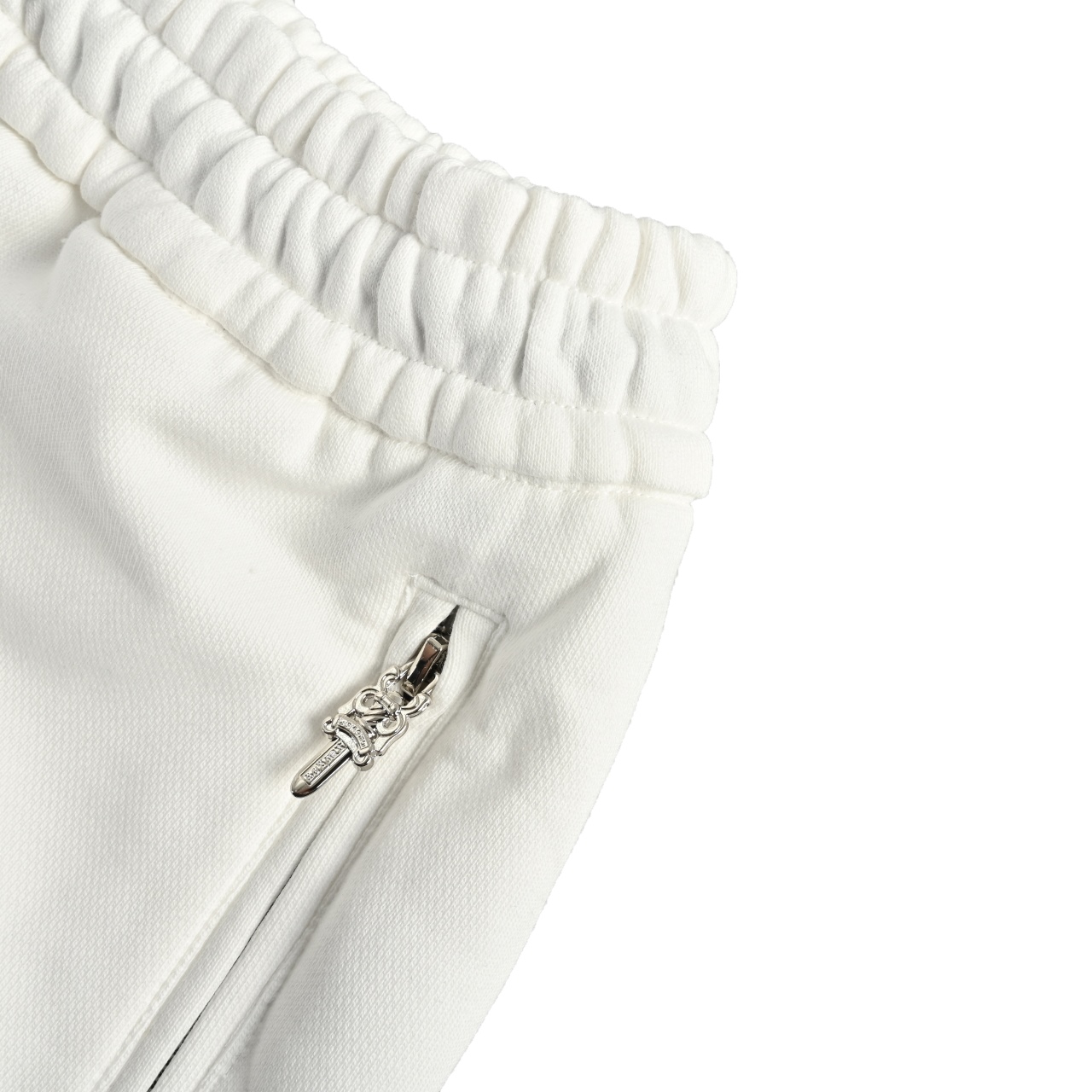 Chrome Hearts/克罗心 24ss 贴布十字梵文卷轴刺绣短裤