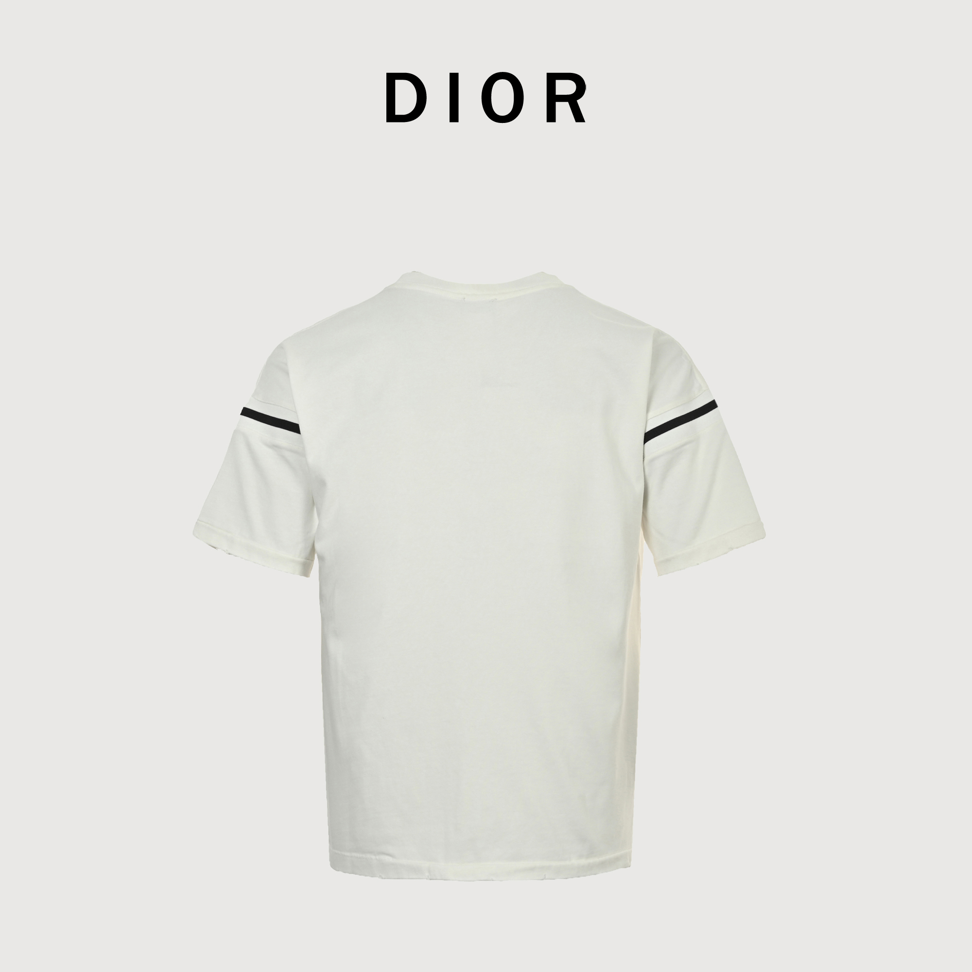 Dior/迪奥 25ss CD47字母印花短袖-High Quatity Cheap Brand wholesale wholesaler seller Clothes Bags handbags Sneakers Top Fashion Clothing Shoes from China Factory Chinese suppliers best Quality Beautiful Price Dior/迪奥 25ss CD47字母印花短袖