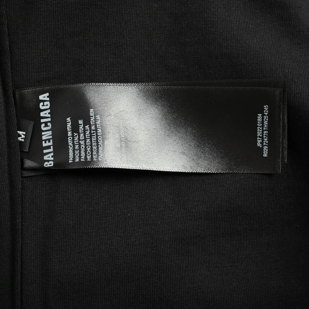 BALENCIAGA 巴黎世家 AI字体反穿短袖T恤