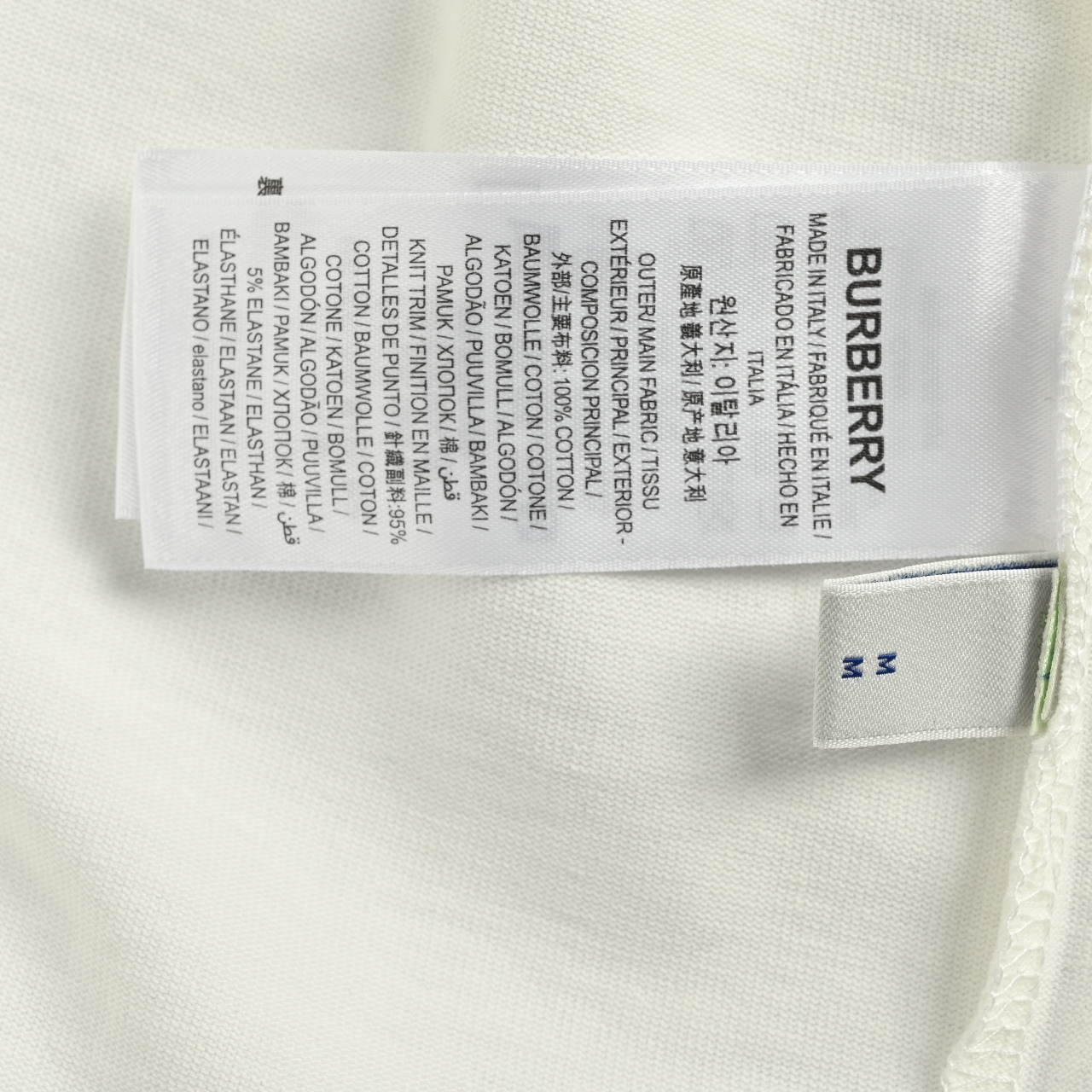 BURBERRY巴宝莉BBR 25ss 战马十字绣短袖