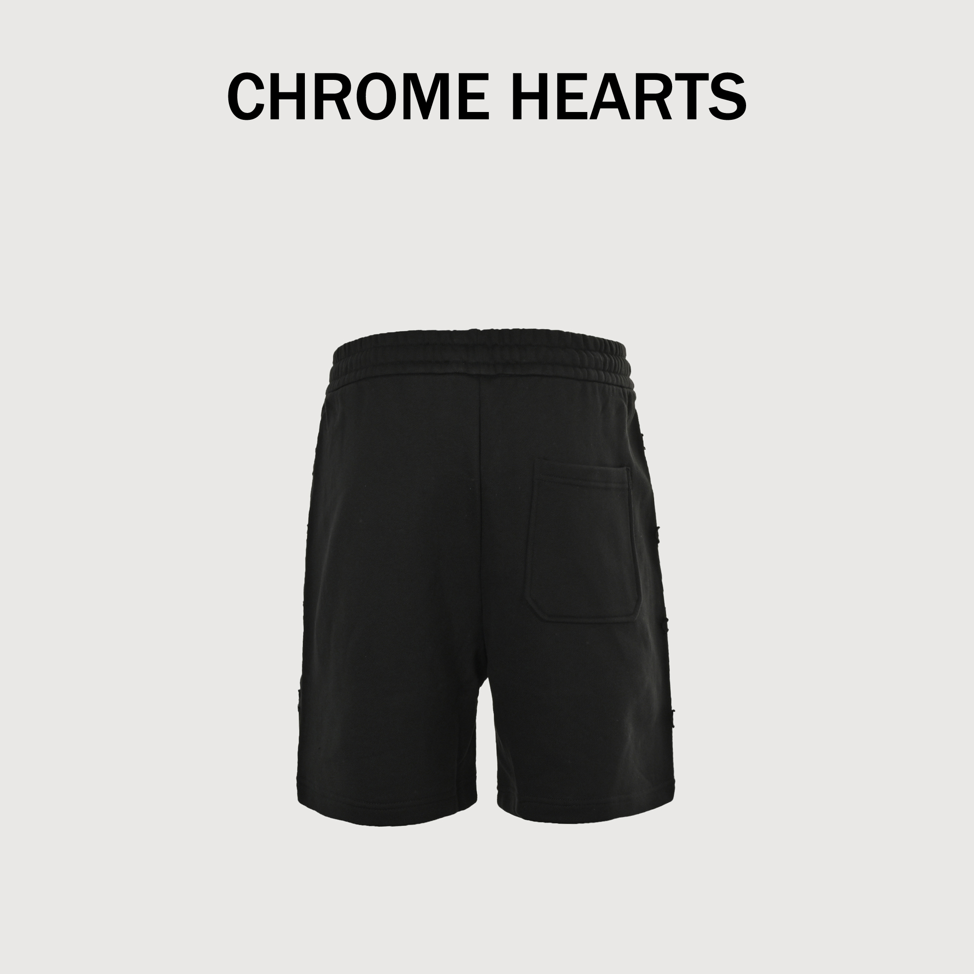 Chrome Hearts/克罗心 24ss 贴布十字梵文串标短裤