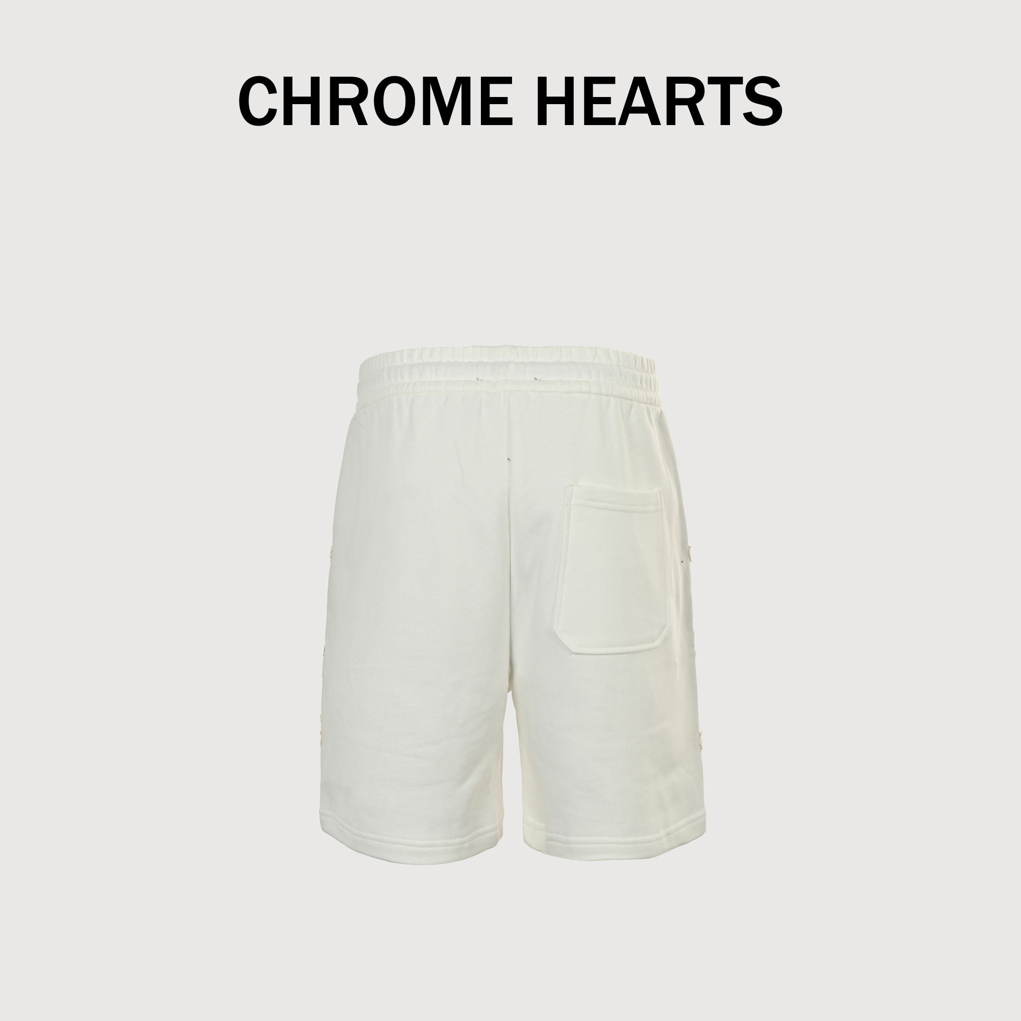 Chrome Hearts/克罗心 24ss 贴布十字梵文串标短裤