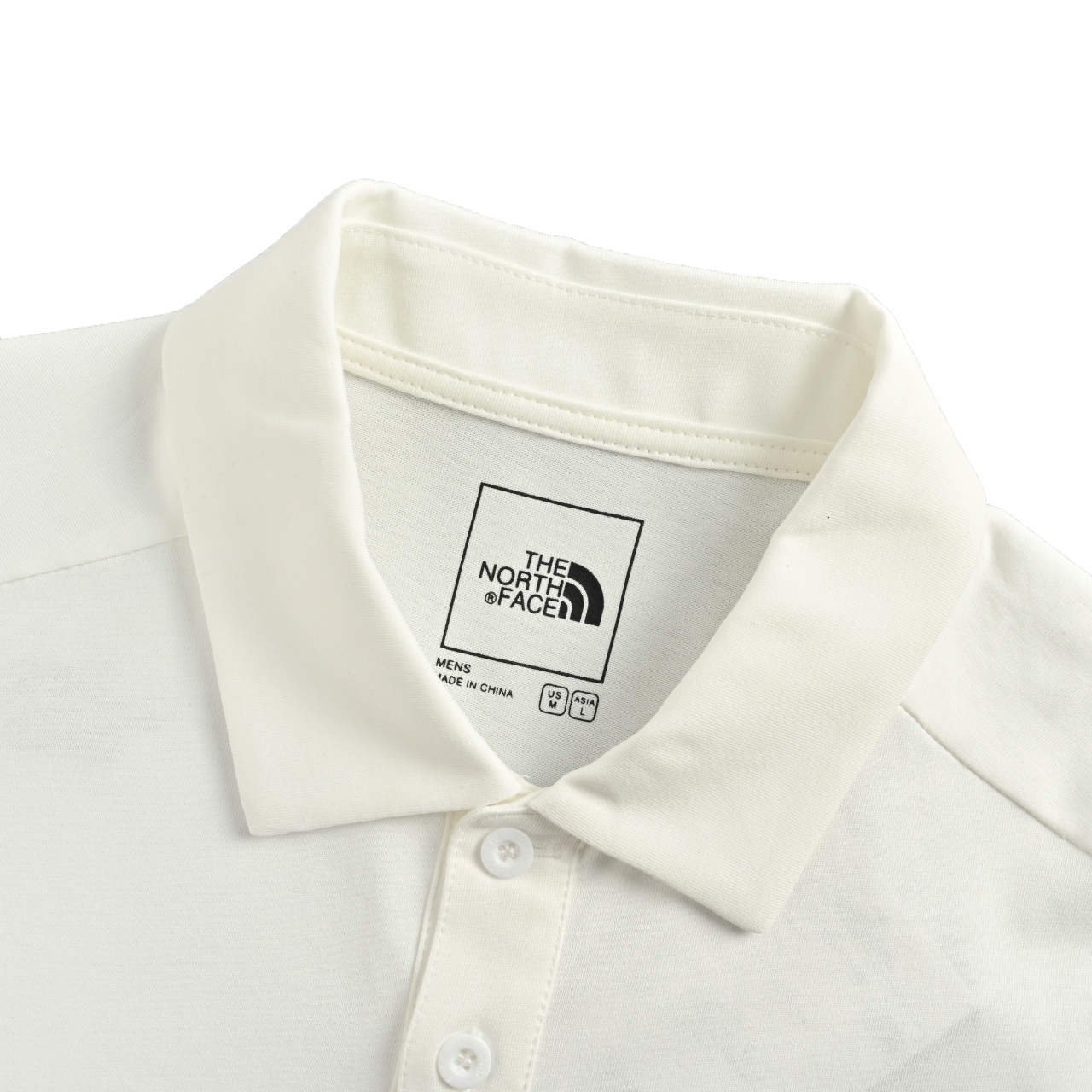 The north Face/tnf北面徽标印花短袖 polo衫