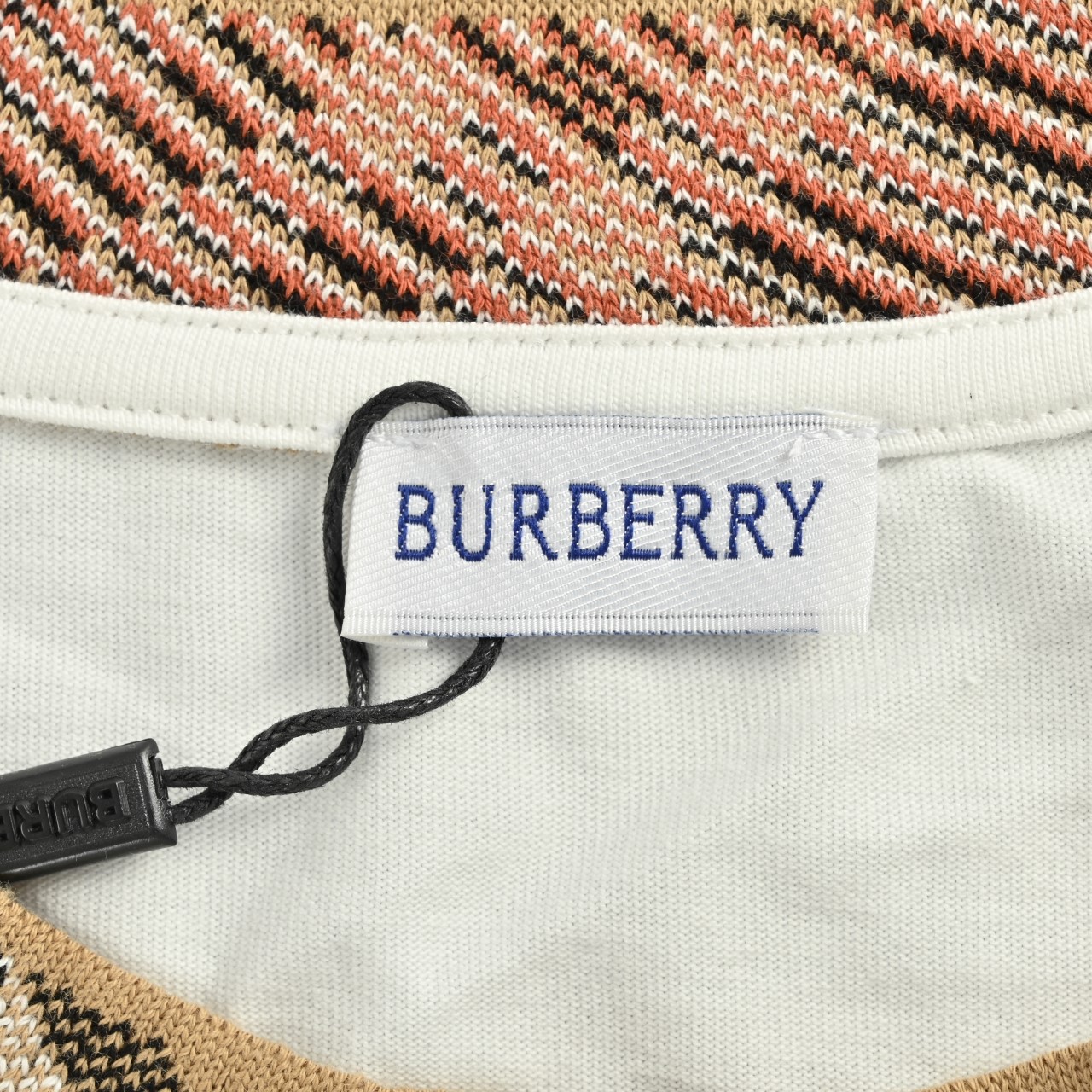 BURBERRY 巴宝莉 BBR 战马格纹纯棉短袖T恤