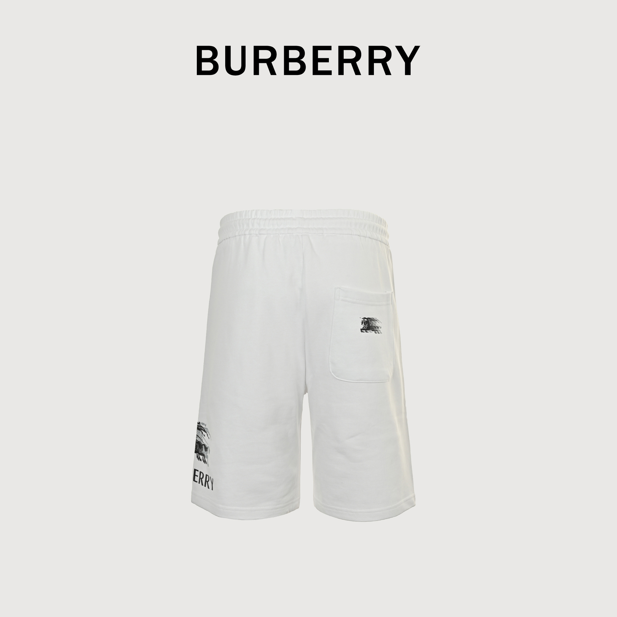 BURBERRY/巴宝莉BBR 侧边战马 印花短裤 BURBERRY/巴宝莉BBR 侧边战马 印花短裤
