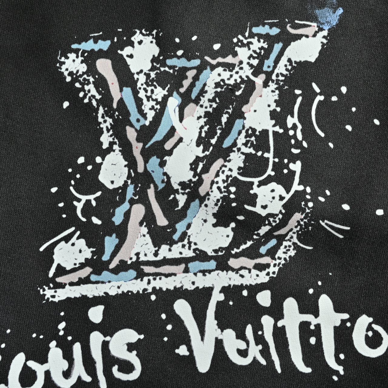 Louis Vuitton/路易威登 LV 刺绣涂鸦毛圈短裤