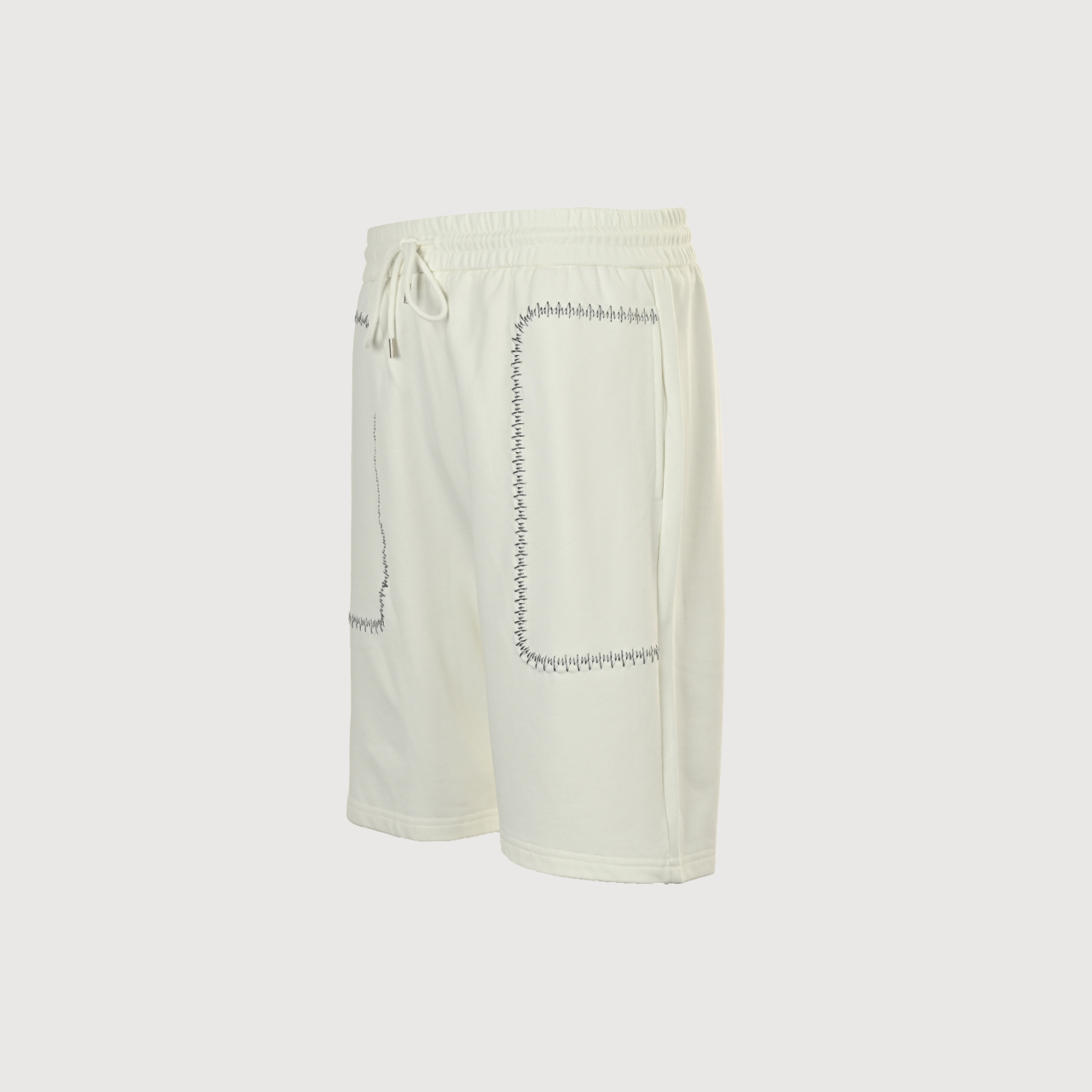 LOEWE 罗意威 人字曲线刺绣 短裤