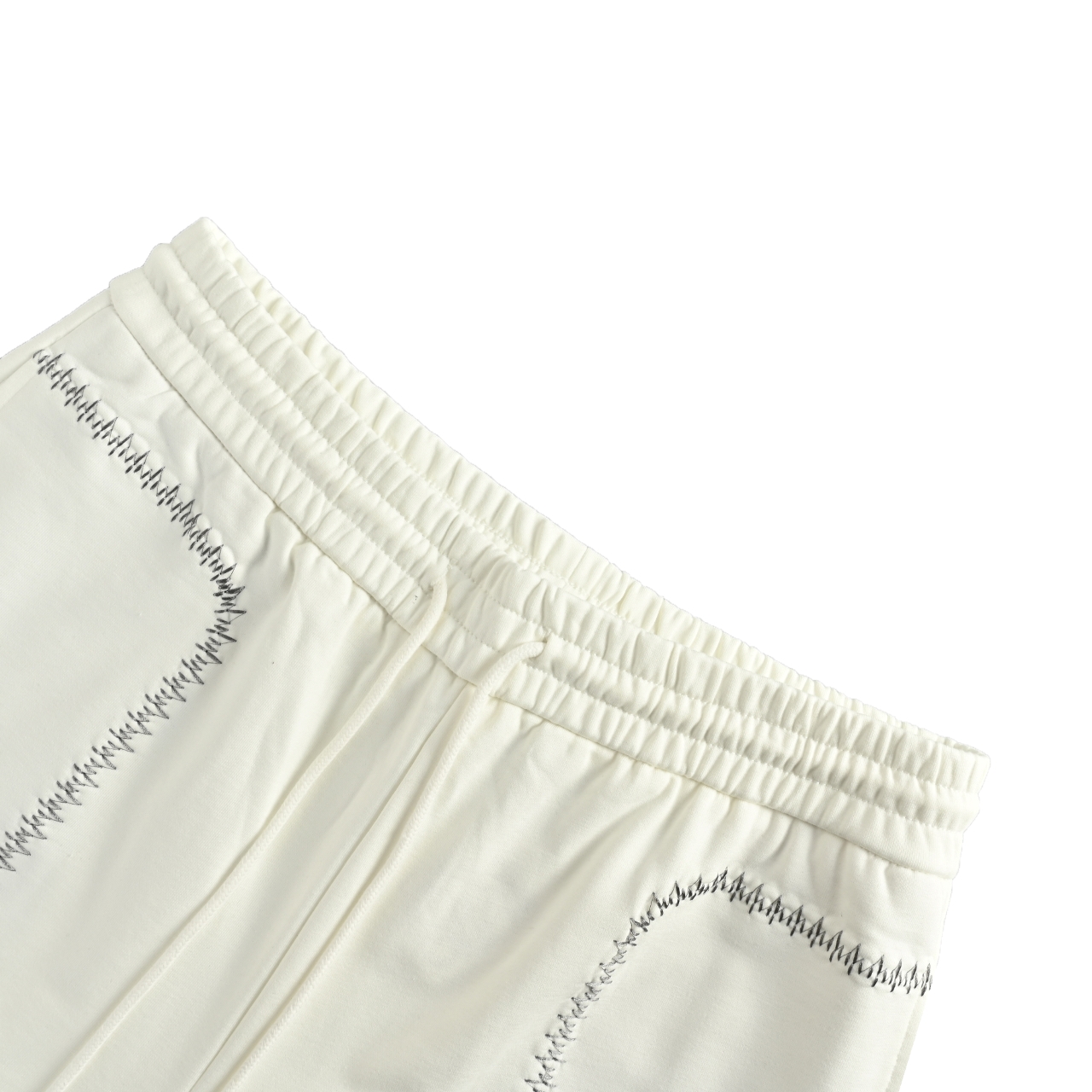 LOEWE 罗意威 人字曲线刺绣 短裤