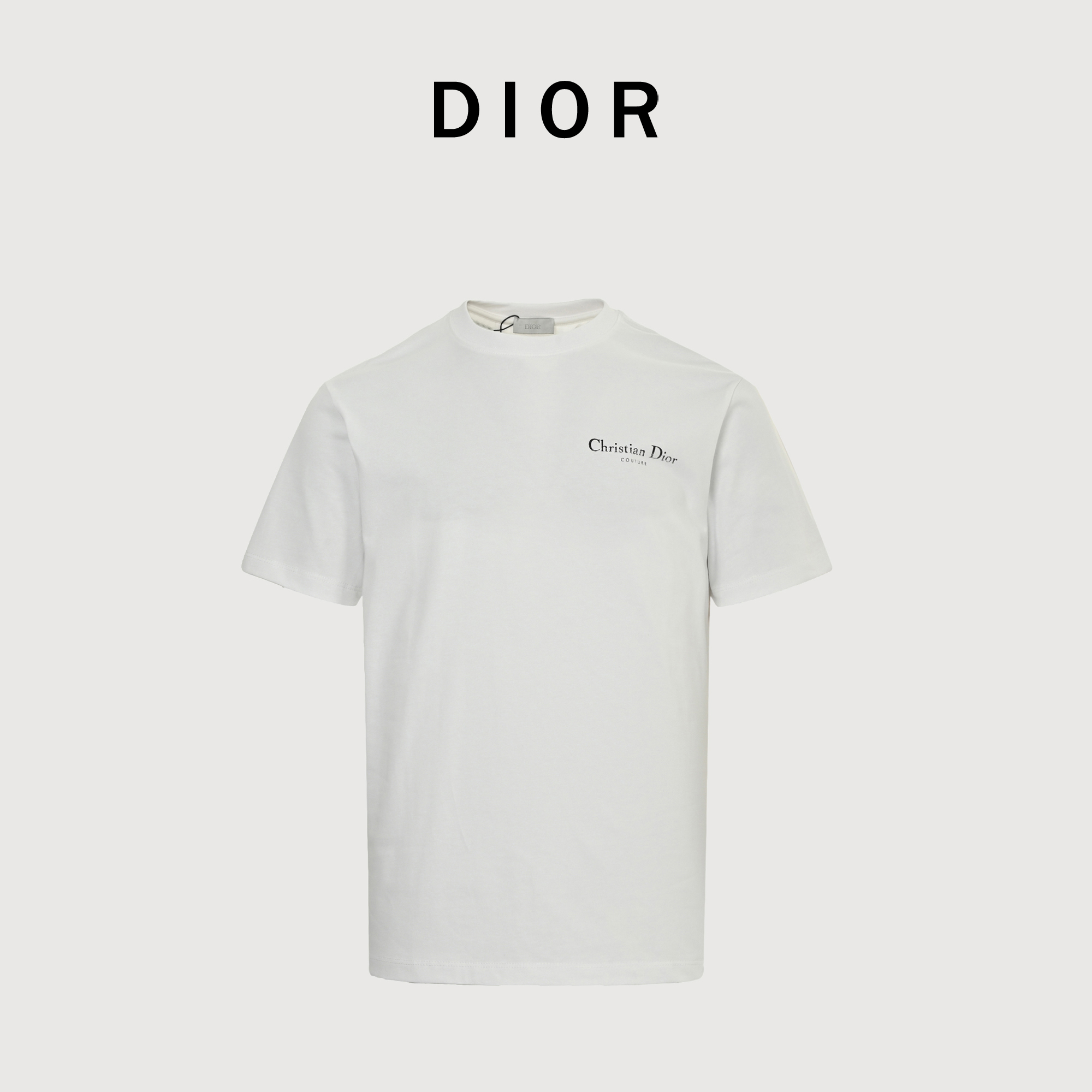 Dior/迪奥 25ss 铃兰花标语印花短袖T恤