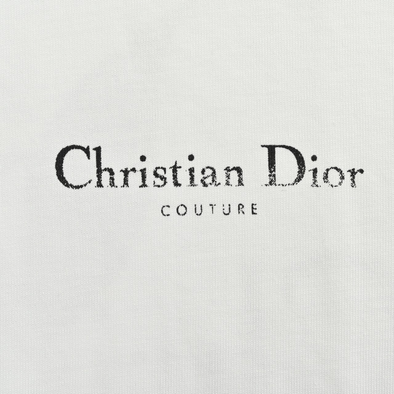 Dior/迪奥 25ss 铃兰花标语印花短袖T恤