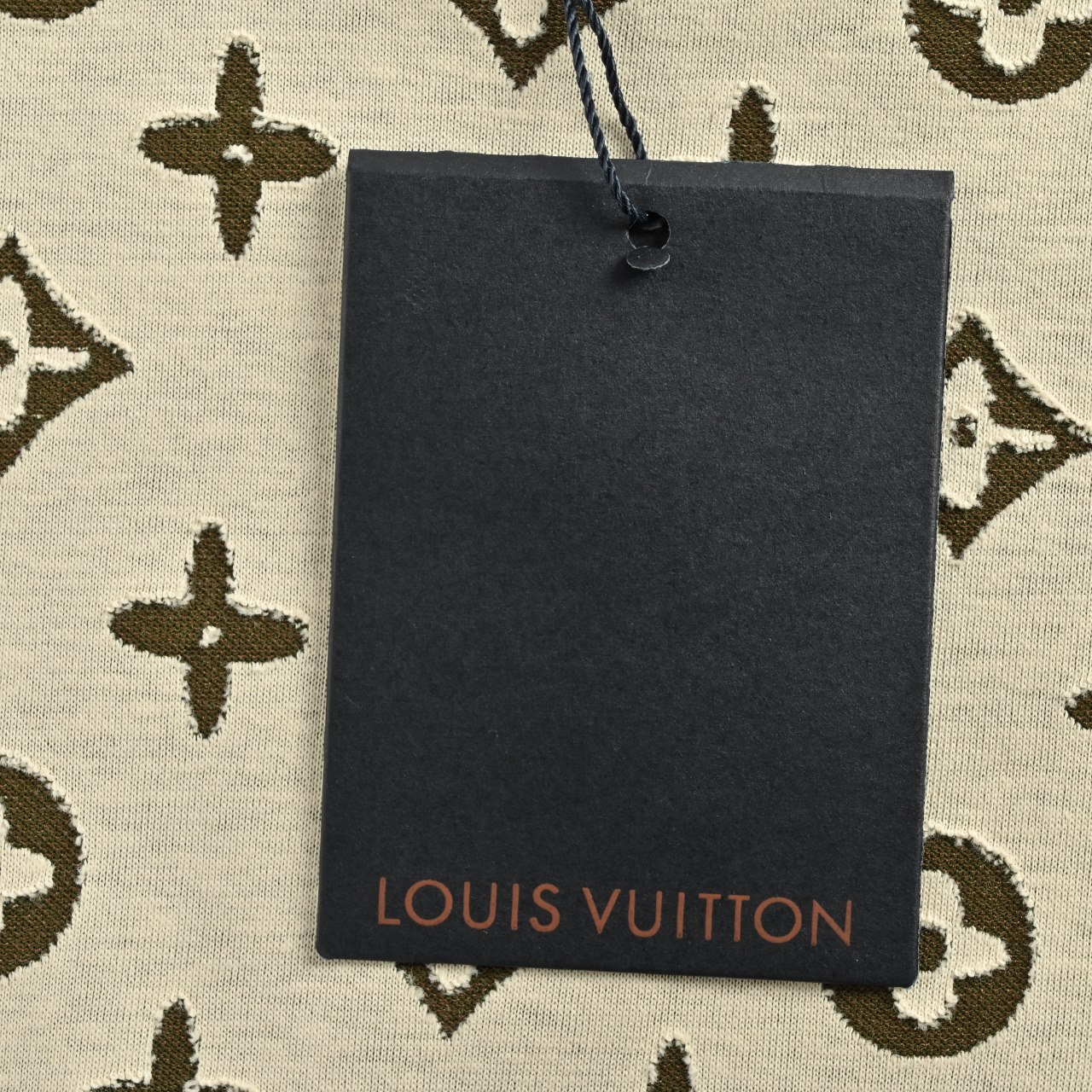 Louis Vuitton/路易威登 满印镂空圆领短袖T恤