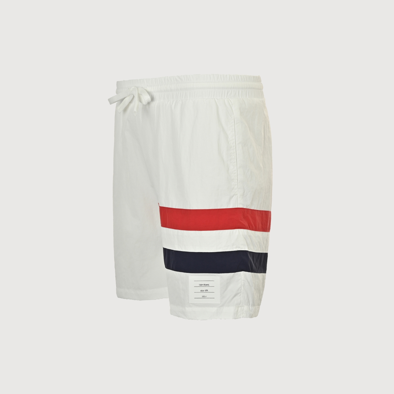 Thom Browne/汤姆布朗 25ss 红白蓝彩带沙滩短裤