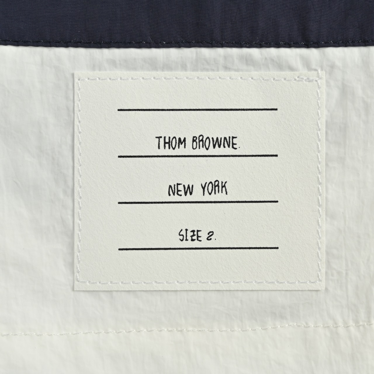 Thom Browne/汤姆布朗 25ss 红白蓝彩带沙滩短裤