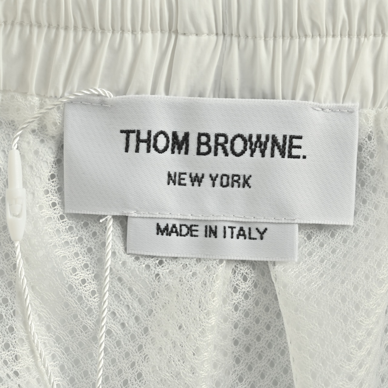 Thom Browne/汤姆布朗 25ss 红白蓝彩带沙滩短裤