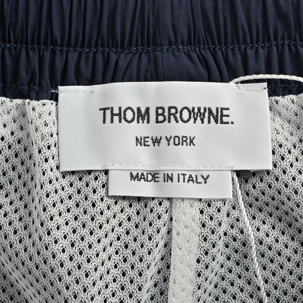 Thom Browne/汤姆布朗 25ss 红白蓝彩带沙滩短裤