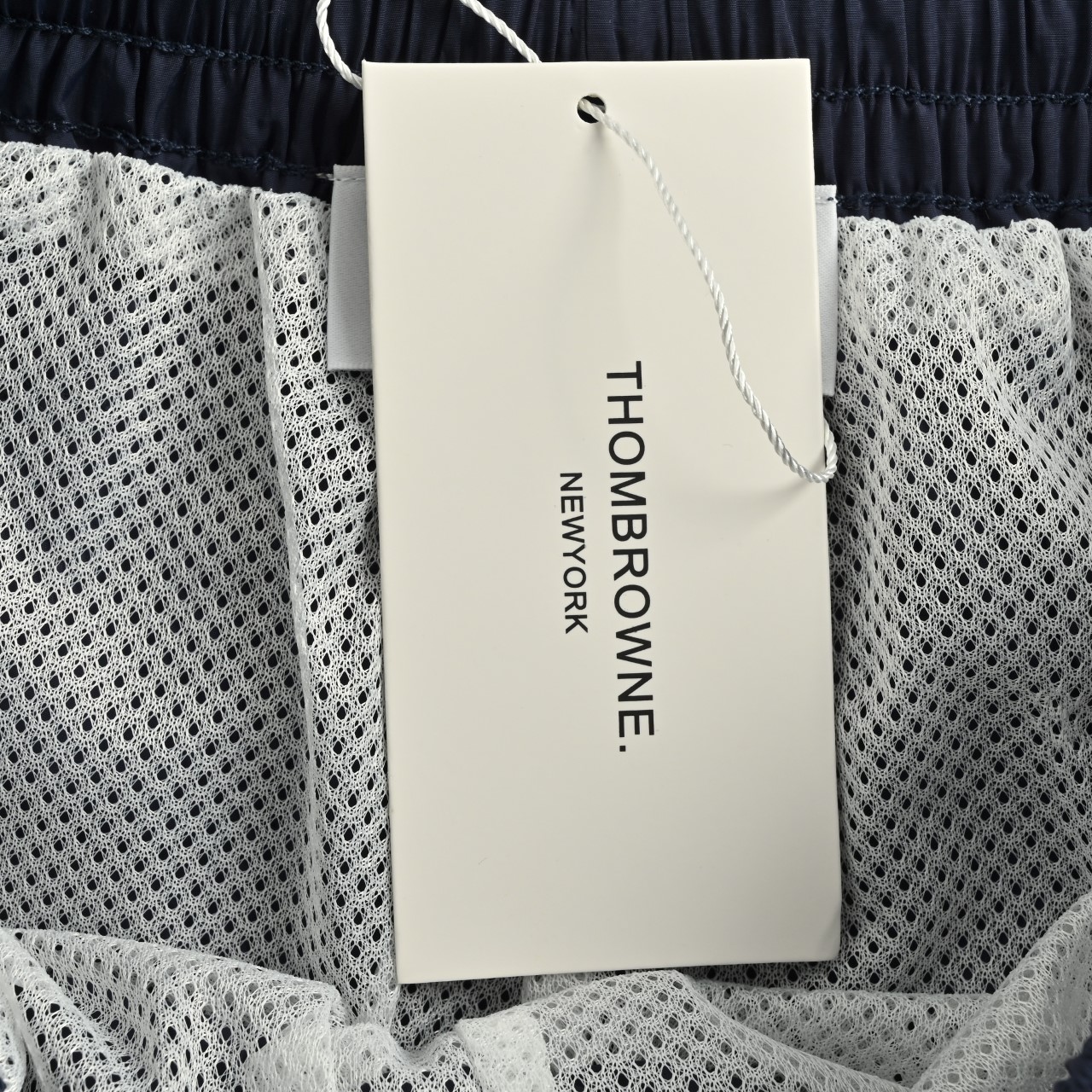 Thom Browne/汤姆布朗 25ss 红白蓝彩带沙滩短裤
