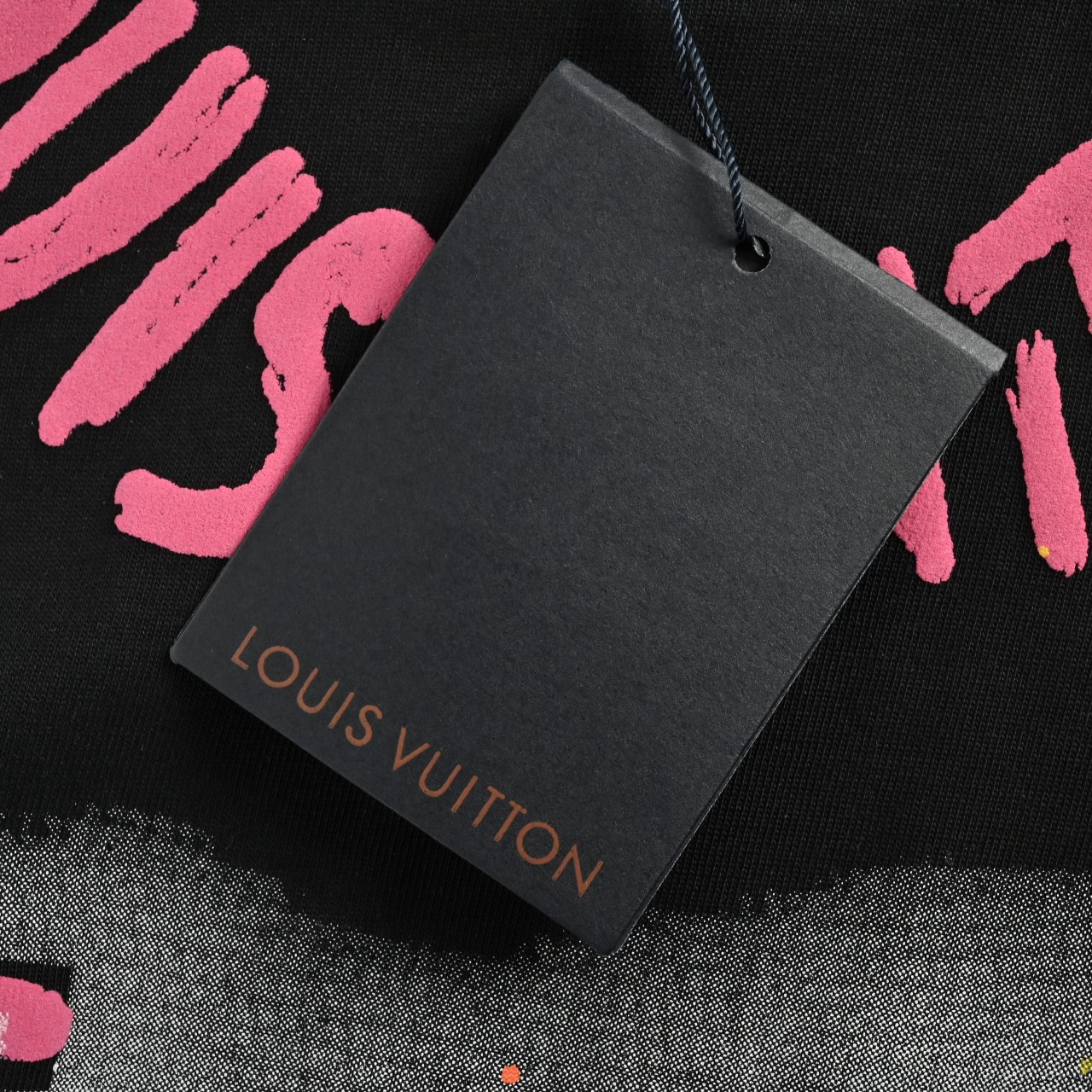 LouisVuitton/路易威登 25ss 涂鸦logo印花短袖T恤