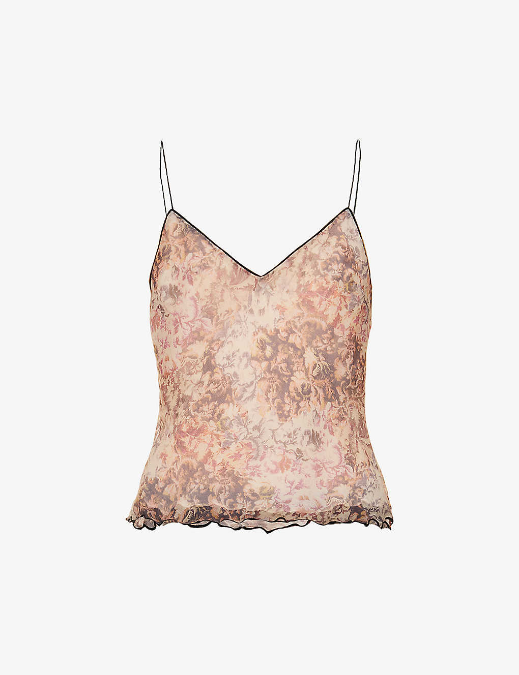Zimmerman This silk floral camisole is delicate and charming
