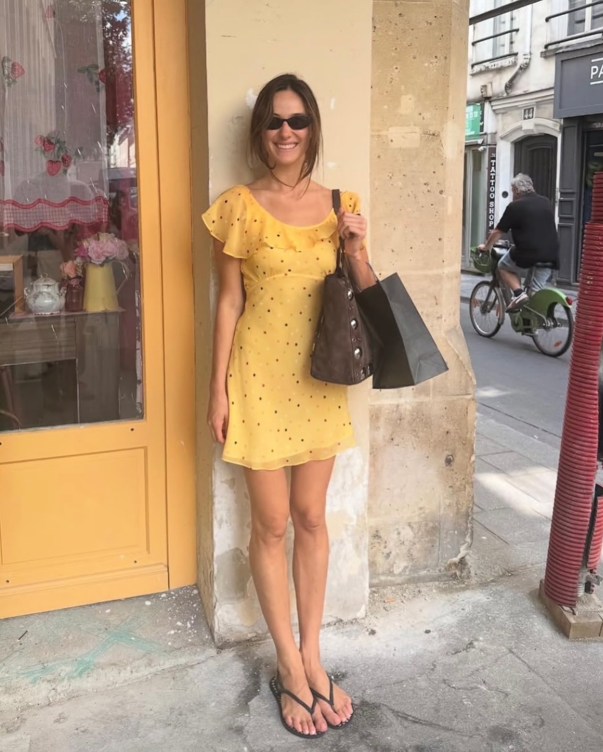 Zimmerman defining the minimalist elegance of summer with a splash of bright...