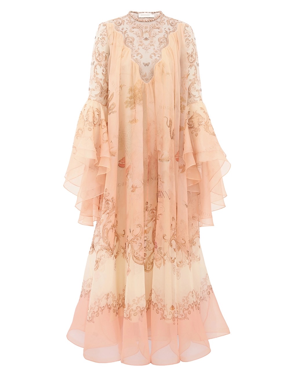 Zimmerman The Hypnotic Maxi Dress in Map Print from our Fall