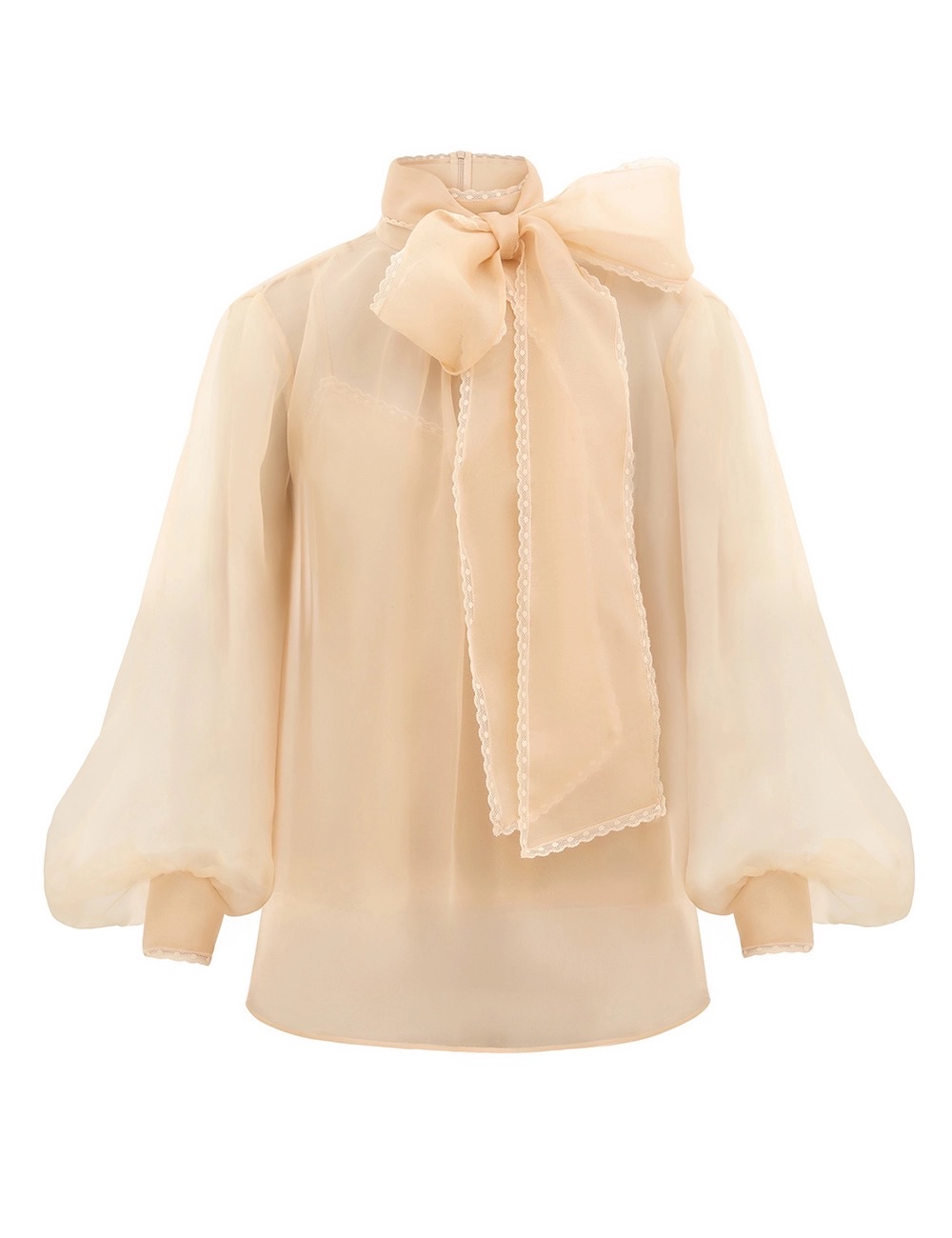 Zimmerman The Memento Organza Blouse in Sepia from our Fall