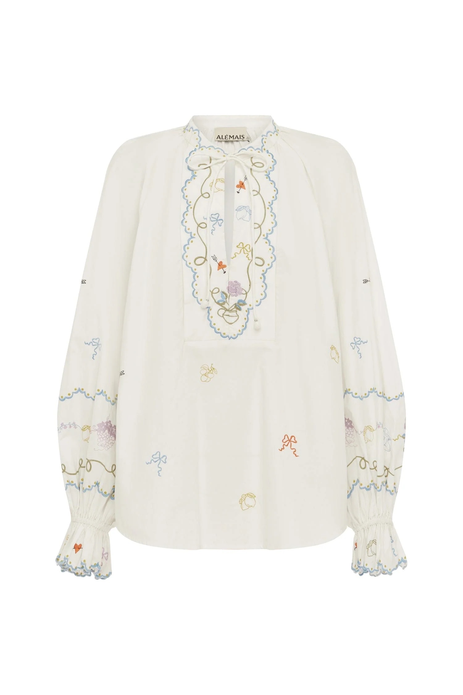 Zimmerman This blouse is a poetic resonance of romanticism and craft aesthetics