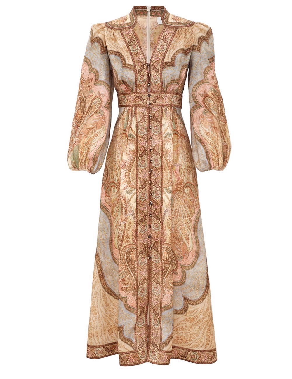 Zimmerman Extract the narrative texture of Persian paisley patterns