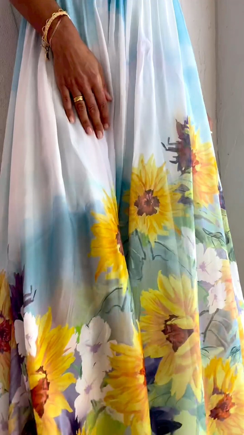 Zimmerman Maxi Dress Multicolor