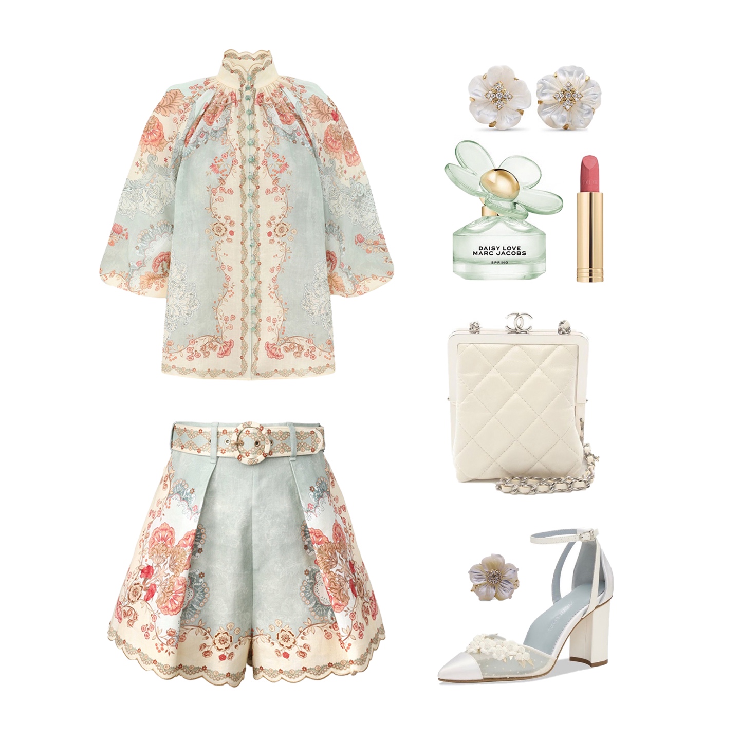 Zimmerman Dress Blue/Floral