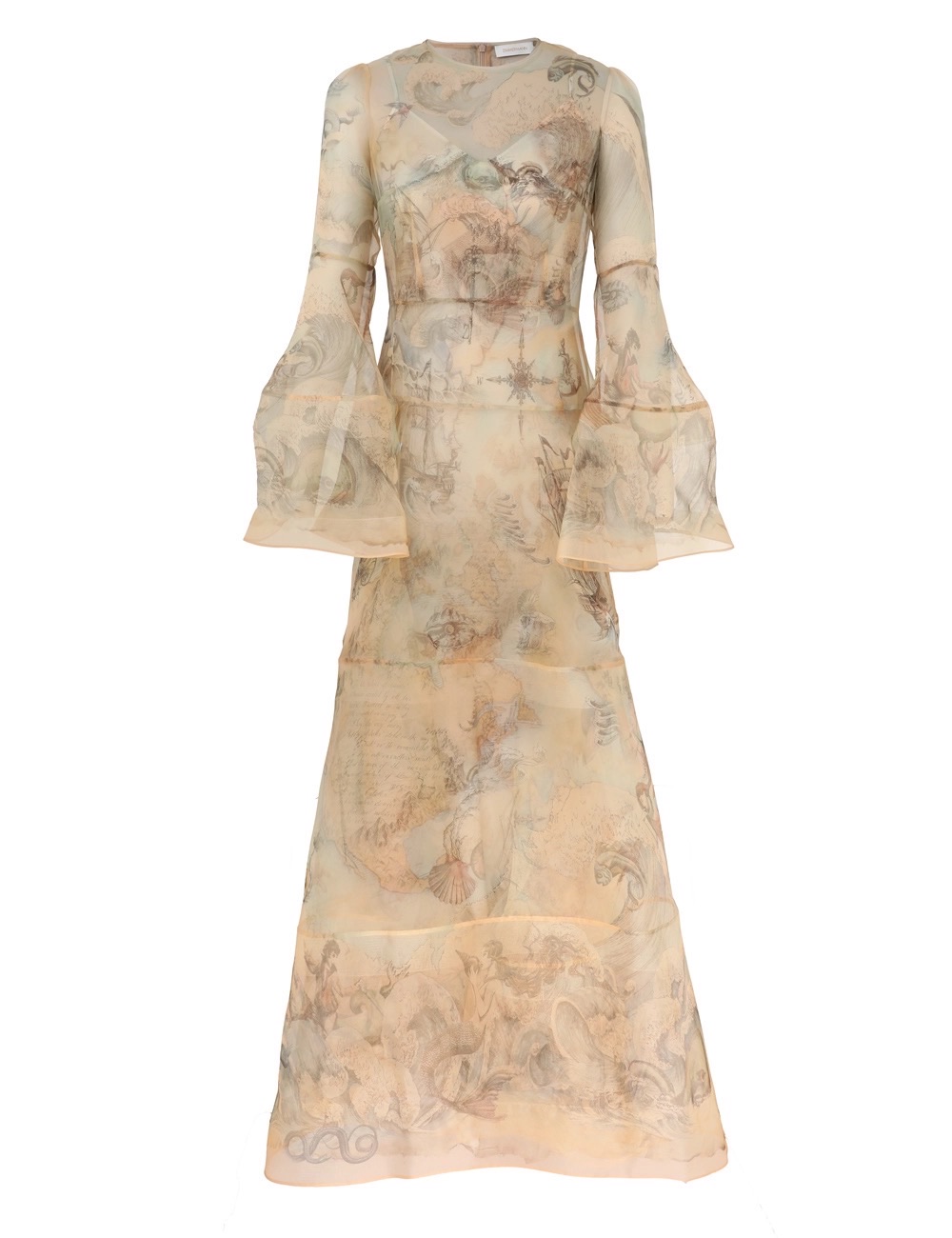 Zimmerman The Rebellion Lantern Gown in Ocean Atlas from our Cruise