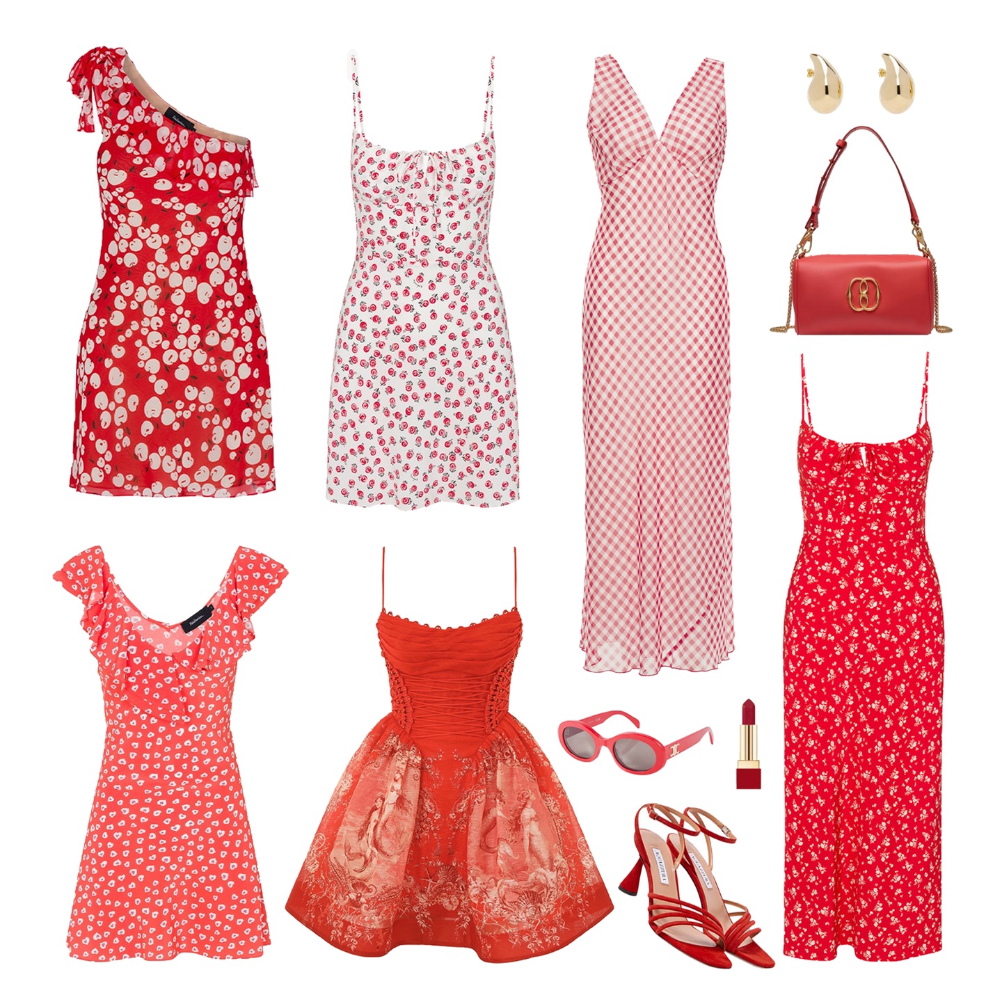 Zimmerman A curation of red-toned dresses