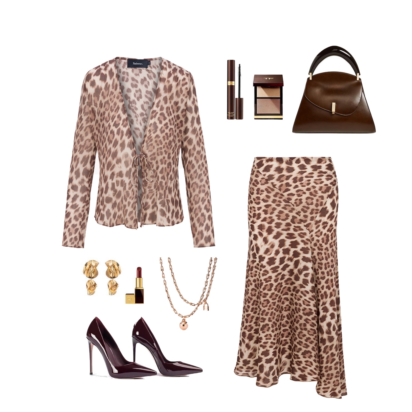 Zimmerman Leopard Print & Fluid Silhouette.