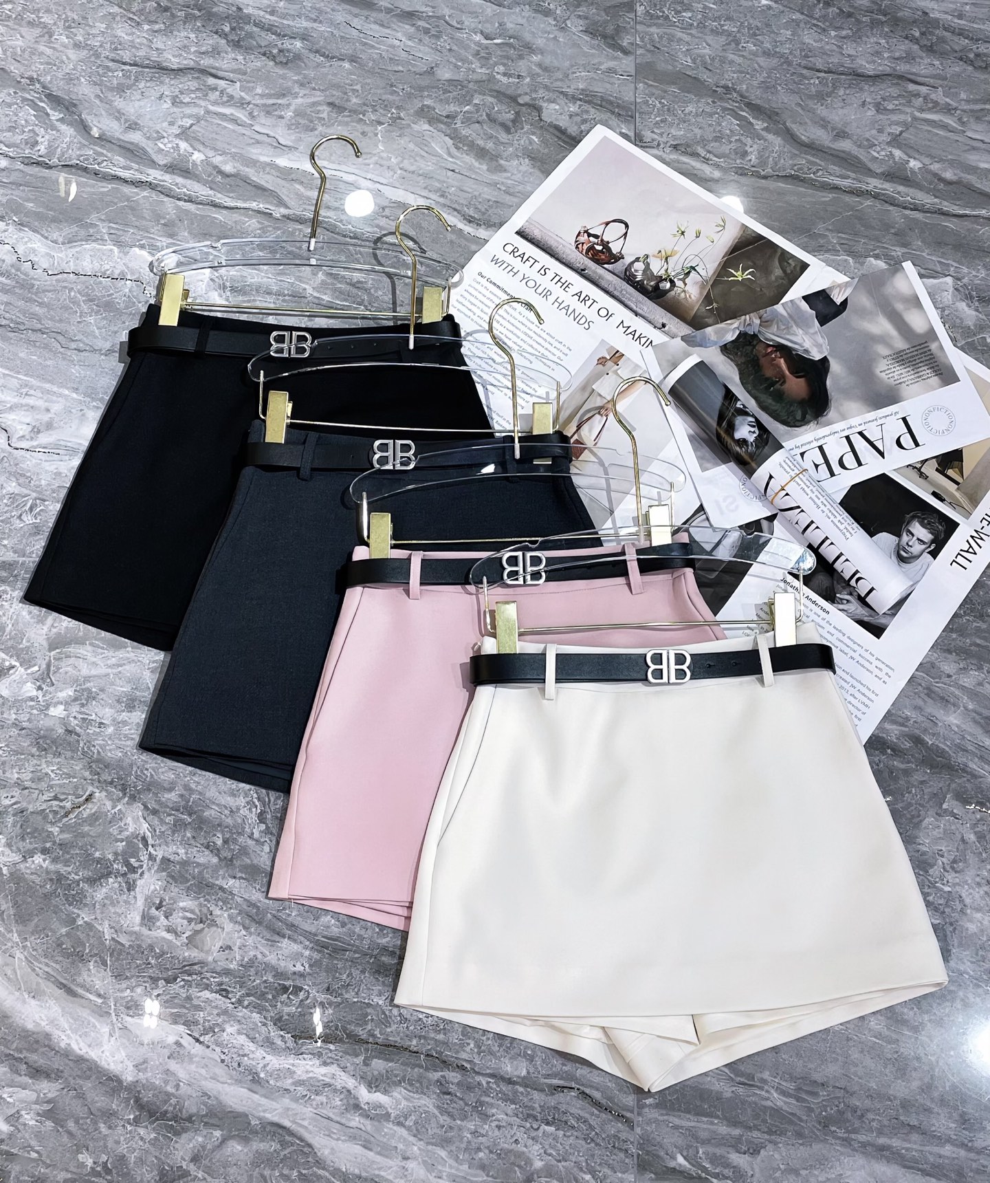 2025 Sprout-Packed Original Female Suit with High Waist in Various Colors and Sizes - 图片 1