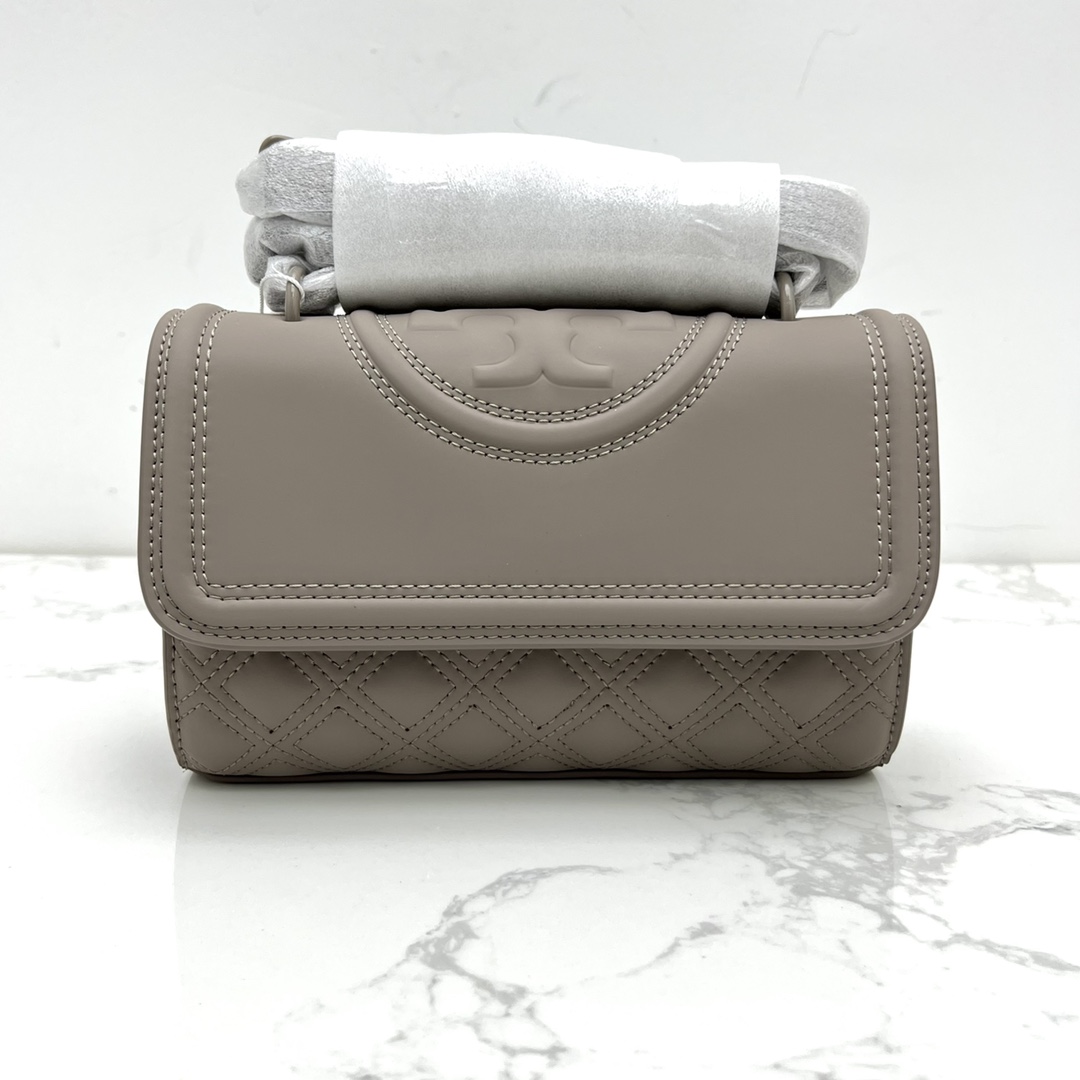 Tory Burch 小号新版82562 TB菱格哑光磨砂皮大号27/20/8、小号21/15/6