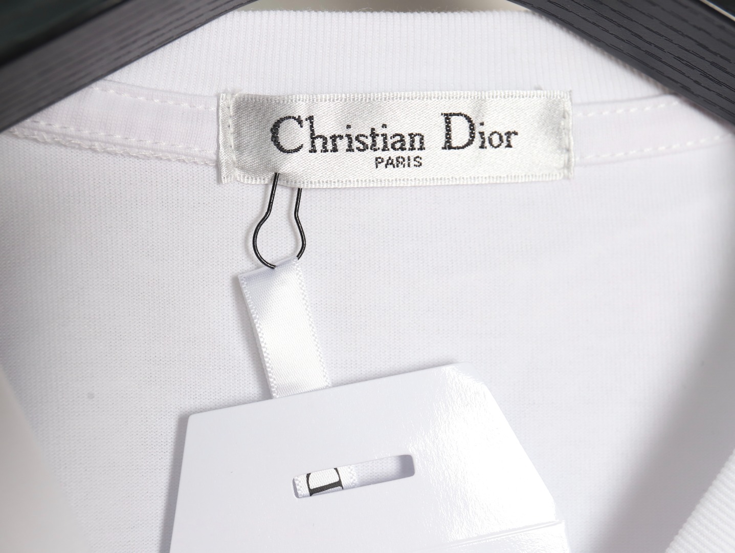 DIOR迪奥 胸前Logo 刺绣字母短袖T恤