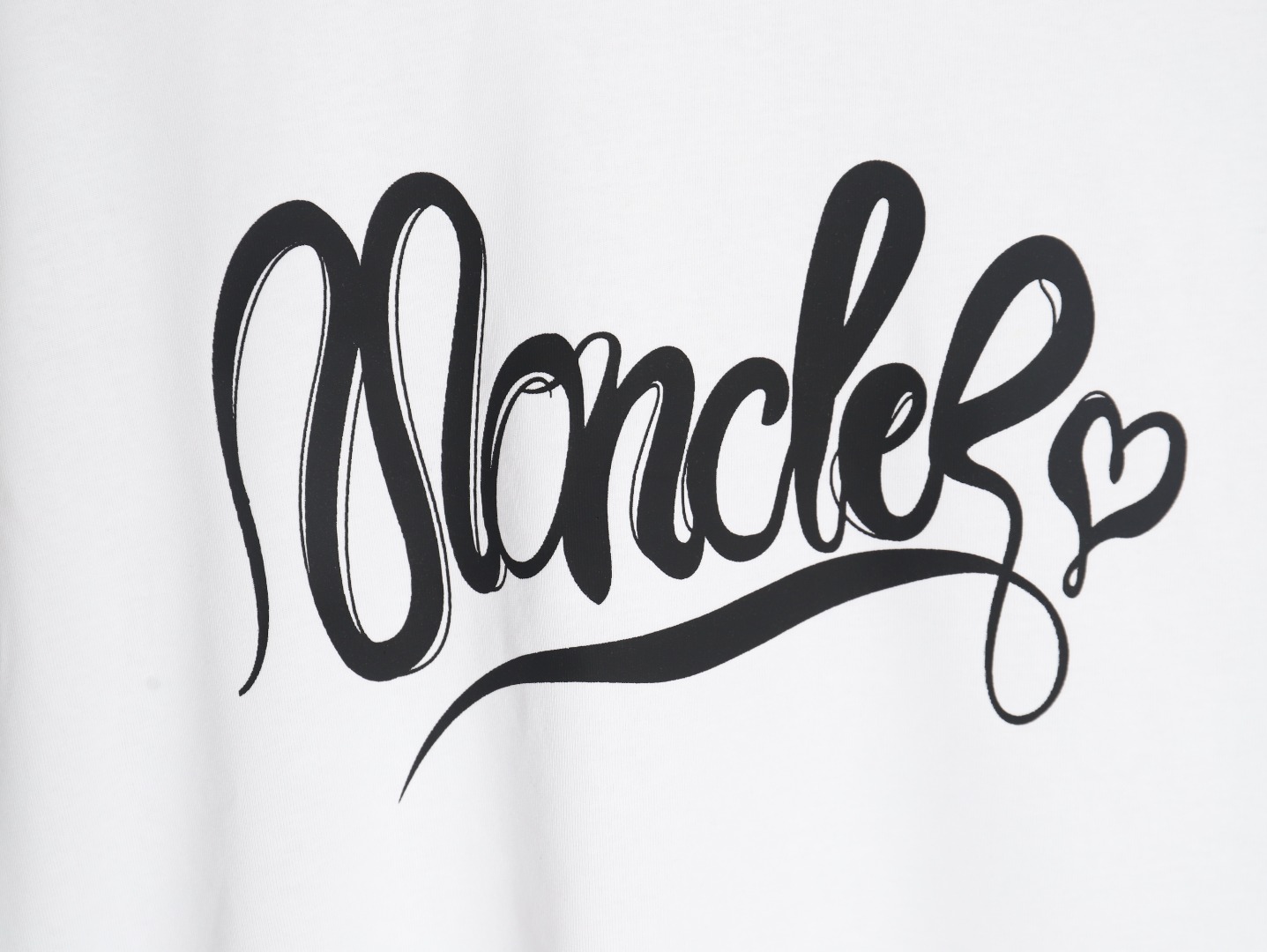 MONCLER 蒙口 蛇年标识 立体印花 Logo标识 短袖T恤